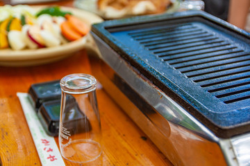 バーベキューの鉄板