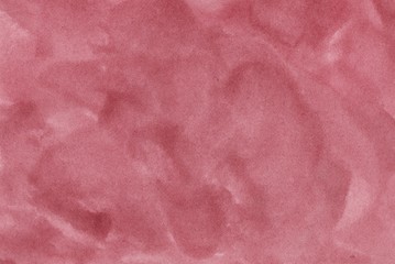 abstract red splotchy ink watercolor paper background