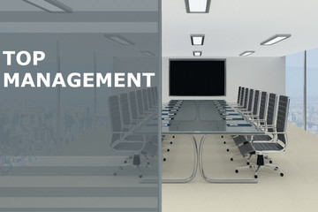 TOP MANAGEMENT concept