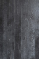 black painted wooden plank background