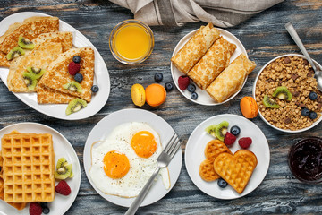 Carbohydrate breakfast