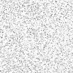 Black and white grunge background. Monochrome abstract texture of cracks, scuffs, chips, dust. Design for backgrounds, wallpapers, covers and packaging