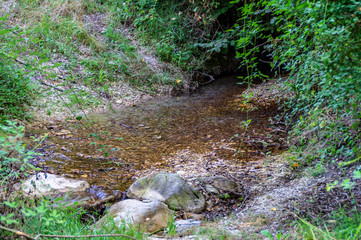 Lungo il sentiero 168 Gola di Jana nelle Marche