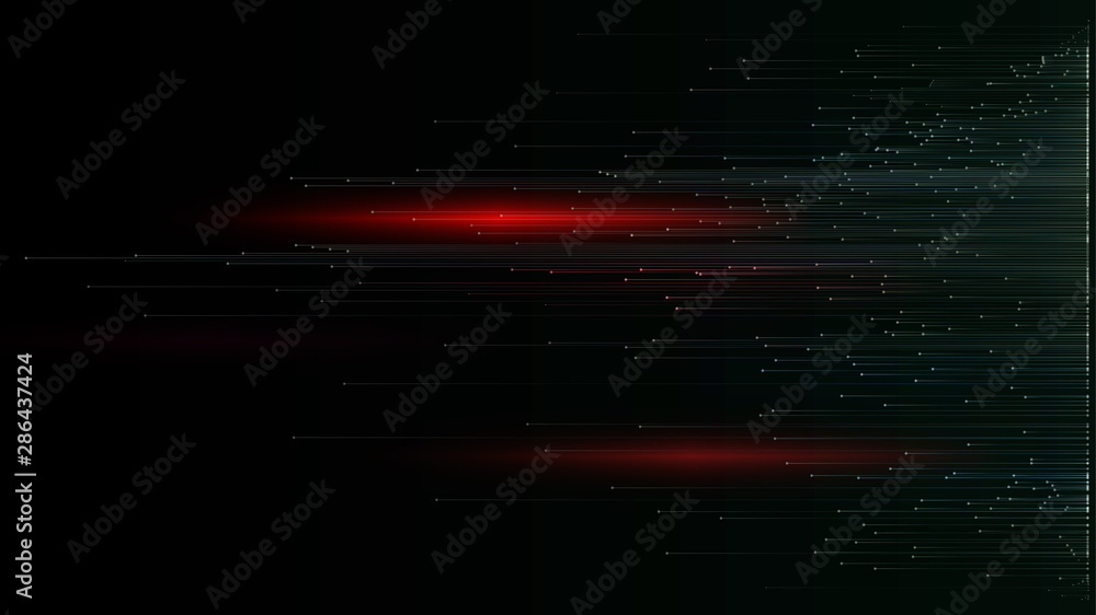 Aufkleber connection speed line abstract technology background