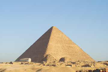 Fototapeta na wymiar La Pyramide de Khéops