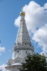 Domes of the churches in the Trinity Lavra of St. Sergius Monastery in Sergiyev Posad