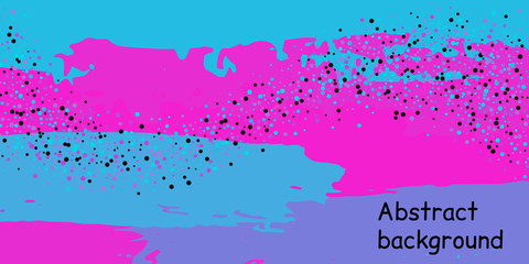 Confetti dots on a striped background