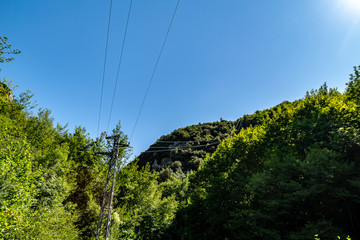 Lungo il sentiero 168 Gola di Jana nelle Marche