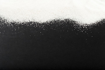 white powdered sugar sprinkled on deco for baking - Image