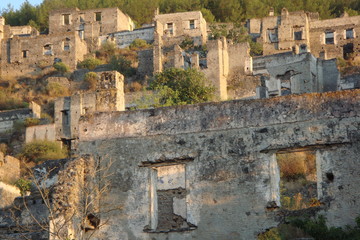 Fototapeta na wymiar view of old village