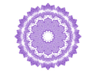 Abstract concentric pattern shape