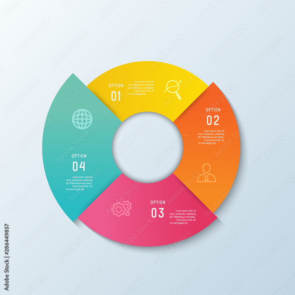 Poster business infographic and data visualization. vector abstract infographics timeline design template. 