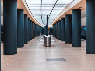 Subway station in the city
