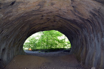 Obraz premium cave from the Varghis gorge