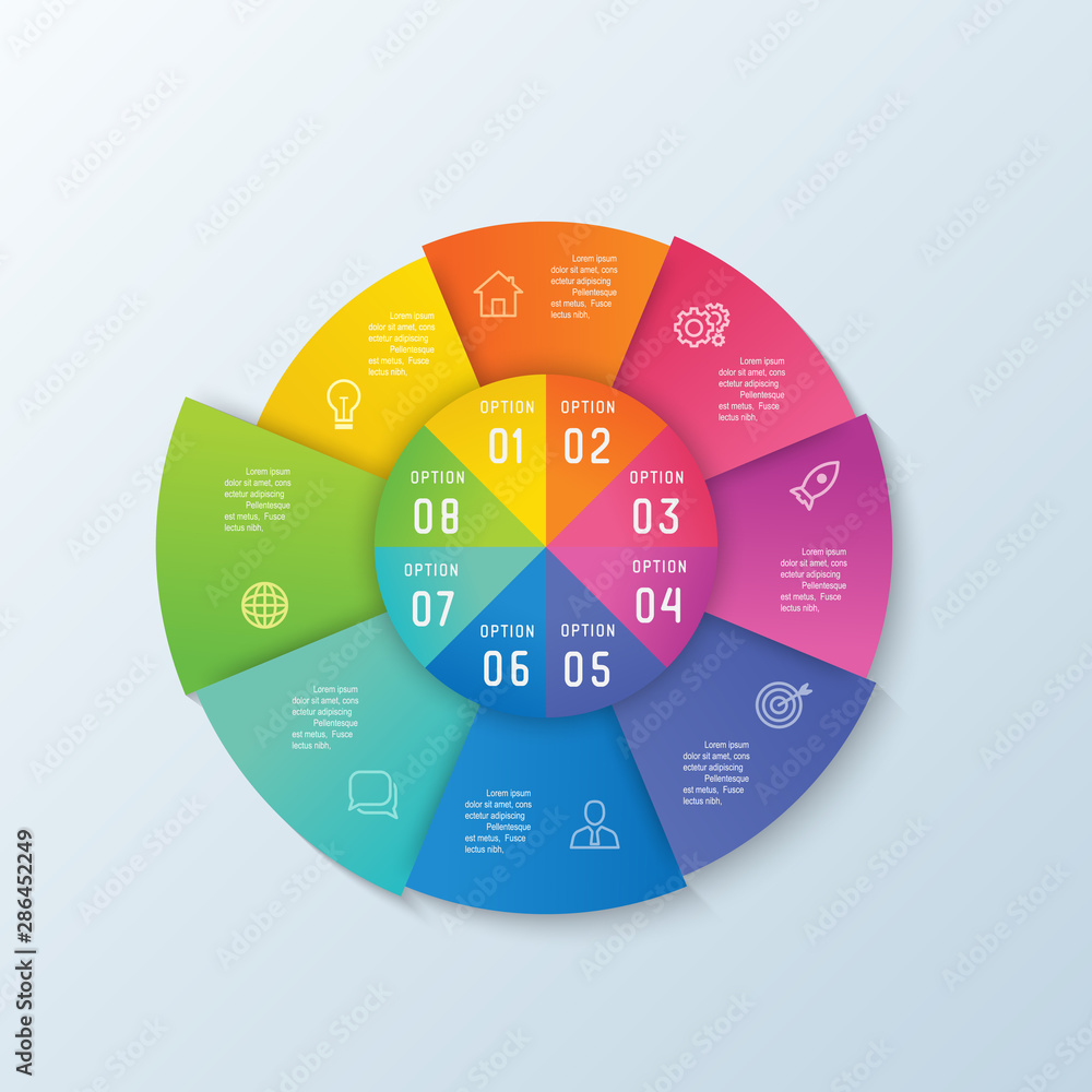 Poster business infographic and data visualization. vector abstract infographics timeline design template. 