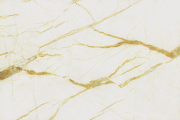 white and gold marble texture background with high resolution, top view of natural tiles stone floor in luxury seamless glitter pattern for interior and exterior decoration. © Nattha99