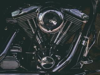 Harley Davidson Evolution 1340 engine  © Jedrassss