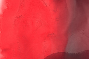 Hand painted alcohol ink background. Abstract red blood texture. Contemporary feminine wallpaper. 