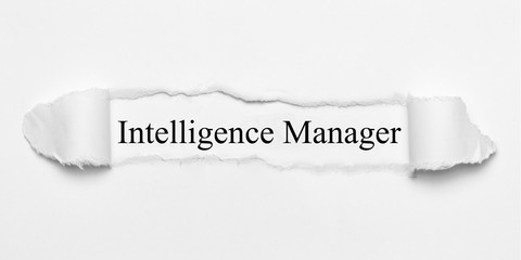 Obraz premium Intelligence Manager