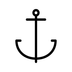 anchor icon vector