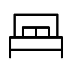 bedroom icon vector