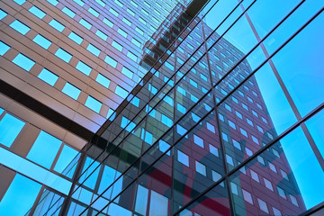Obraz premium modern building in the center of europe