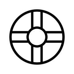 Obraz premium lifebuoy icon vector