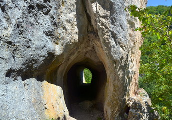 cave of the Tatars in Romania