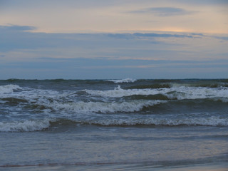 sea and blue sky