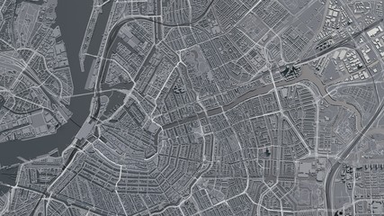 Amsterdam city map