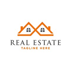 real estate logo, home logo vector design