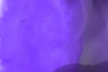 Hand painted alcohol ink background. Abstract delicate violet texture. Contemporary feminine wallpaper. 