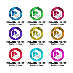 logo cutome letter rv modern metal