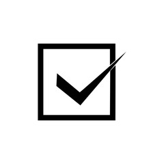 check box logo vector
