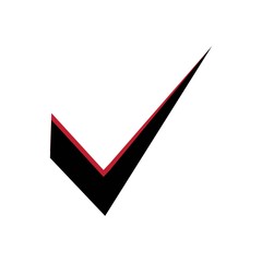 check mark logo vector