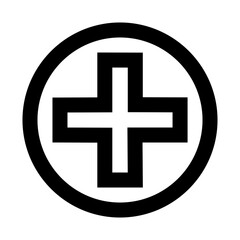 hospital medical icon vector