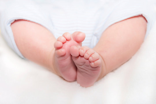 Baby boy’s feet (two months old)