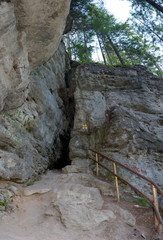 Obraz premium cave from the Varghis gorge