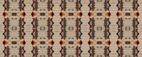 Ikat Seamless Pattern. 