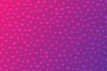 Simple background with hearts for packaging or greeting card