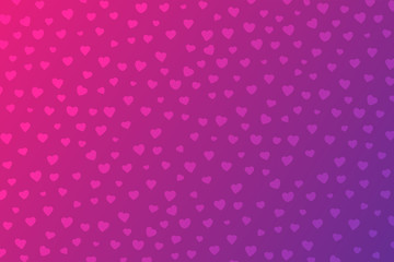 Simple background with hearts for packaging or greeting card