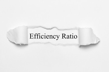Fototapeta premium Efficiency Ratio