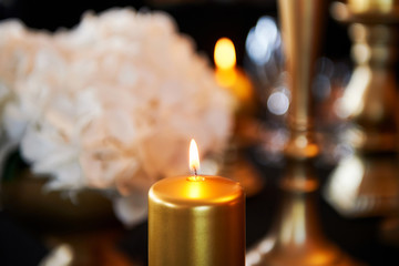 Beautifully served table in a restaurant.