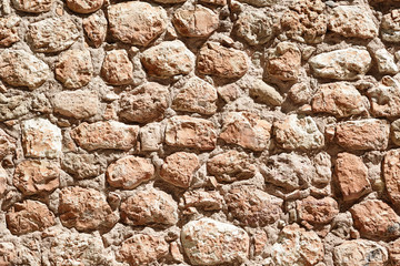 anciente castle stone wall