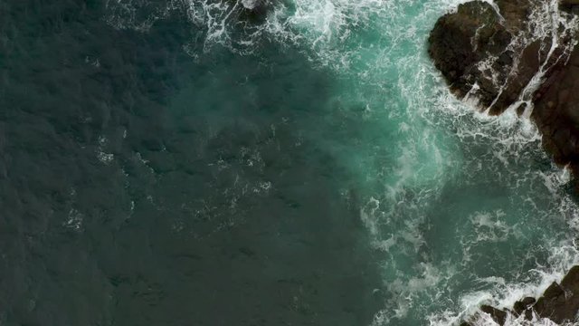 North Coast Of Tenerife Near Benijo beach Canary Islands, Spain aerial