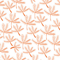 autumn dry branches season pattern