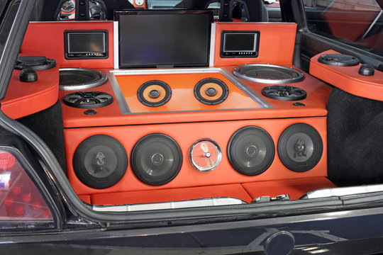 car powerful stereo audio system custom
