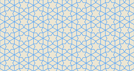 Fototapeta premium Islamic abstract ornament. Arabic traditional pattern design use for print and fashion design