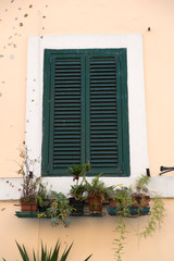 Fototapeta na wymiar Beautiful Italian window
