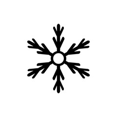 snowflake, isolated, black, background, white, vector, paper, design, winter, abstract, pattern, decoration, symbol, icon, christmas, snow, illustration, graphic, holiday, shape, element, season, xmas